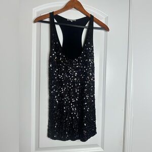 Charlotte Russe Sequin Black Top | Casual Comfort Meets Effortless Glam